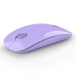 Bluetooth Silent Mouse - Purple